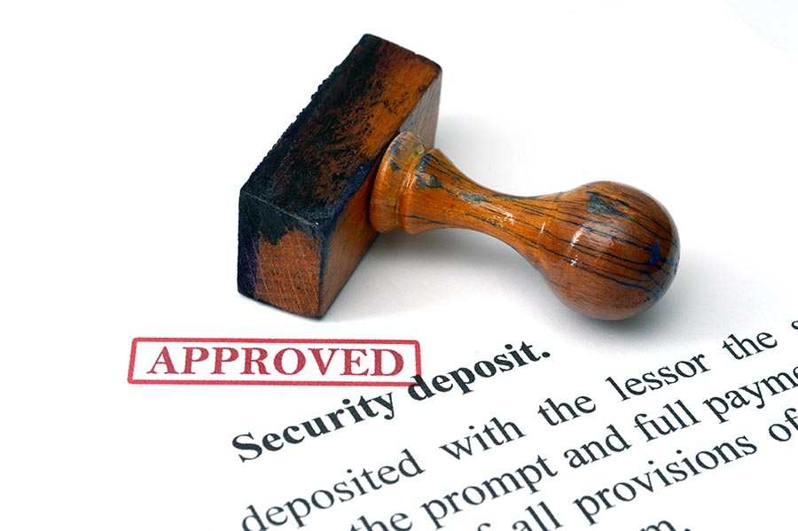 Who should hold my tenants security deposit?